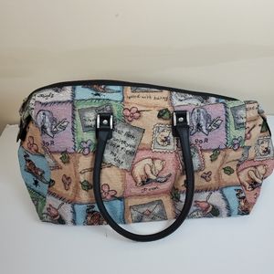 Disney Winnie the Pooh tapestry bag luggage